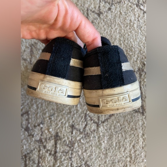 GOLA Black and gold Sneakers - Picture 3 of 4